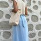 Azure Wrap skirt