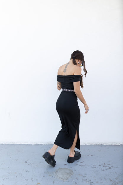 Μαυρο pencil φορεμα - fitmeup.gr Στενή εφαρμογή- πλαϊνό κόψιμο
